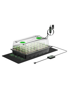 Bandeja de Inicio de Semillas VIVOSUN 40 Celdas con Luz LED