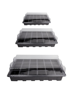 Bandejas de Cultivo LOVEDAY 24 Celdas con Dome de Humedad