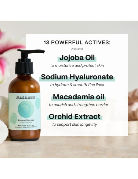 Crema Limpiadora Facial Mad Hippie 113.4 g - Hidratante Suave