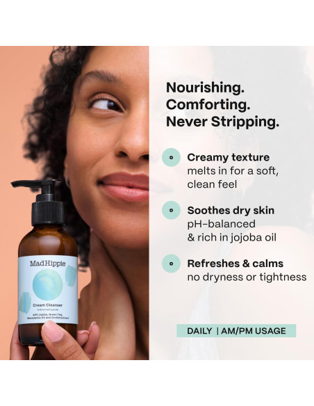 Crema Limpiadora Facial Mad Hippie 113.4 g - Hidratante Suave