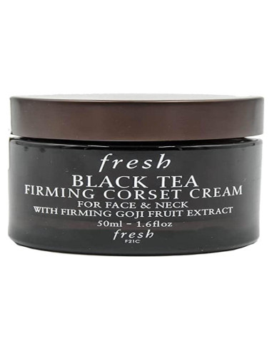 Crema reafirmante Fresh de té negro 50ml para rostro y cuello