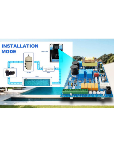 Placa de Circuito Impreso GLX-PCB-MAIN FARAMZ para Piscinas