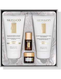 Dúo de Crema Limpiadora y Gommage Trufa SKIN&CO Roma 450g 2
