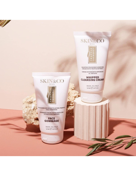 Dúo de Crema Limpiadora y Gommage Trufa SKIN&CO Roma 450g