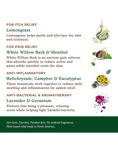 Loción Antipicazón Nature's Willow 226.8g - Natural