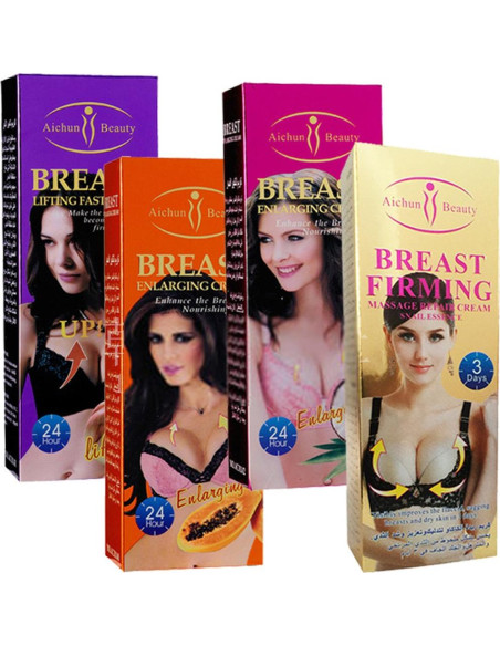 Crema Aumento Senos y Glúteos Aichun Beauty 120g Ajo