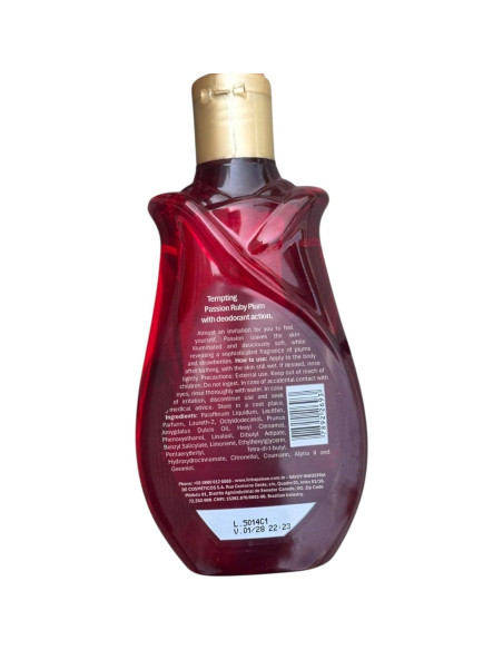 Aceite Corporal Tentadora 100 ml - Hidratante y Desodorante