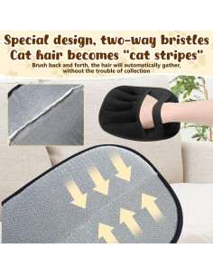 Guantes de Aseo para Mascotas 2 PCS - Eliminación de Pelo Eficiente 2