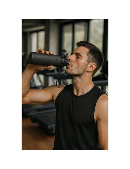 Botella de Agua Real Madrid 0.65 L PVC Reutilizable