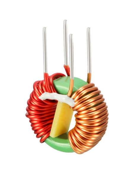 Inductor Toroidal 10Pcs uxcell 2mH 5A Alta Corriente