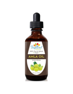 Aceite Amla 100% Puro Tropical Holistic 118 ml - Crecimiento Cabello y Barba