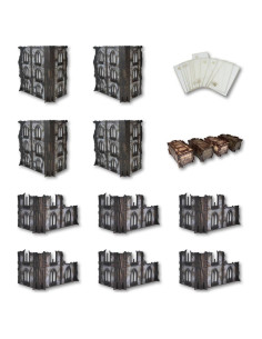 Juego de Terreno WTC 14 Piezas para WH40K 28mm/32mm