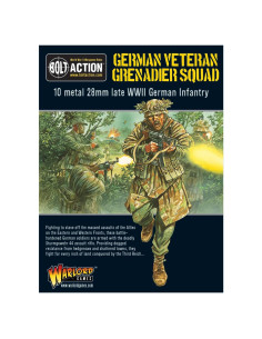 Figuras de Infantería Alemana Warlord Games Bolt Action