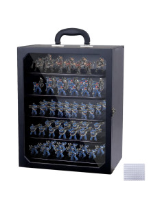 Caja de Almacenamiento de Miniaturas DigNew con 5 Bandejas