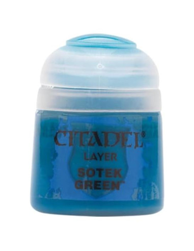 Pintura Acrílica Citadel Layer Verde Sotek 12ml Games Workshop