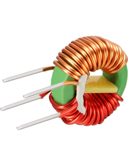 Inductor Toroidal 10Pcs uxcell 2mH 5A Alta Corriente