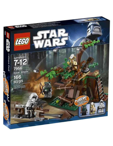 LEGO Star Wars Ataque Ewok 7956 - Set de Construcción