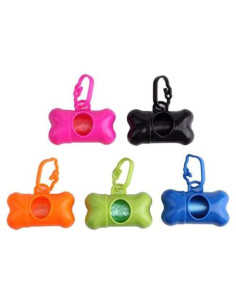 Dispensador de Bolsas para Excremento LIUSM 5 Pcs Color Aleatorio