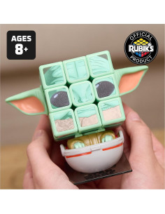 Cubo de Rubik Star Wars Grogu 3x3 con exhibidor - Spin Master 2