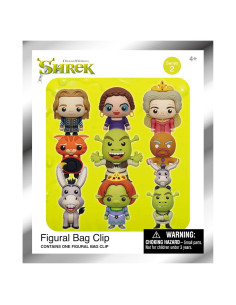 Clip de Bolsa Coleccionable Shrek 2 Monogram 3D 6.35cm