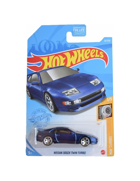 Hot Wheels Nissan 300ZX Twin Turbo 1:64 Azul Spectraflame