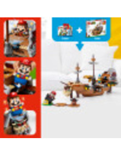 LEGO Super Mario Barco Aéreo de Bowser 1,152 Piezas 71391 2