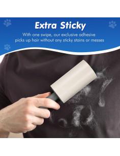 Rodillo para Pelusa BEAUTURAL 360 Hojas Extra Pegajoso 2