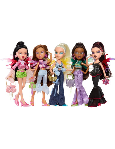 Muñeca Bratz Fashion Pixiez Sasha con alas y accesorios