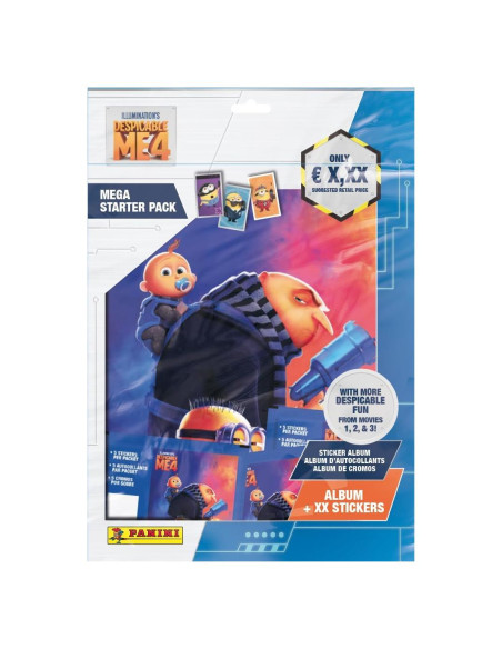 Álbum de Stickers Panini Mi Villano Favorito 4 + 25 Stickers