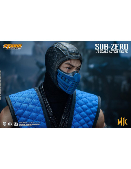 Figura de acción Storm Collectibles Sub-Zero 30.48 cm Mortal Kombat 11