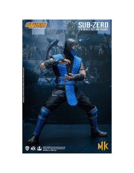 Figura de acción Storm Collectibles Sub-Zero 30.48 cm Mortal Kombat 11