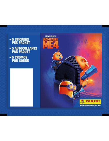 Álbum de Stickers Panini Mi Villano Favorito 4 + 25 Stickers