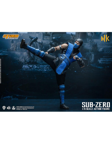 Figura de acción Storm Collectibles Sub-Zero 30.48 cm Mortal Kombat 11