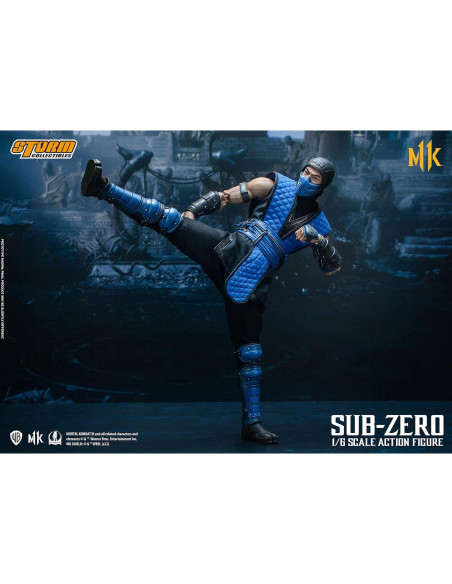 Figura de acción Storm Collectibles Sub-Zero 30.48 cm Mortal Kombat 11