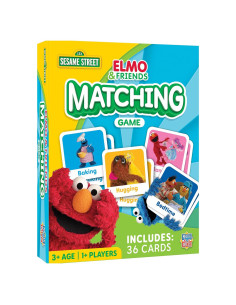 Juego de Emparejar Plaza Sésamo MasterPieces - 18 Cartas