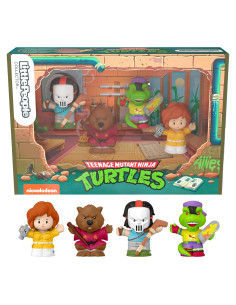 Set Coleccionable Tortugas Ninja Little People Mattel