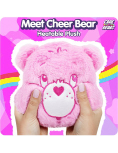Peluche Calentable Care Bears Cheer Bear 16 cm Alivio Estrés 2