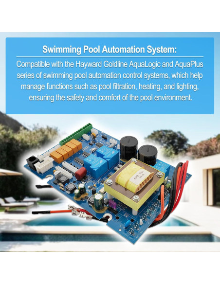 Placa de Circuito Impreso GLX-PCB-MAIN FARAMZ para Piscinas