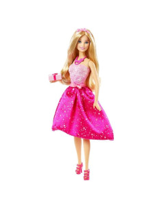 Muñeca Barbie Feliz Cumpleaños Mattel DHC37 Rosa