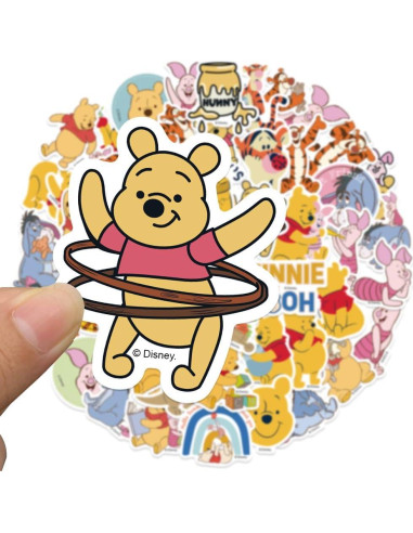 50 Pegatinas de Caricaturas Wanhuatong - Vinilo Impermeable