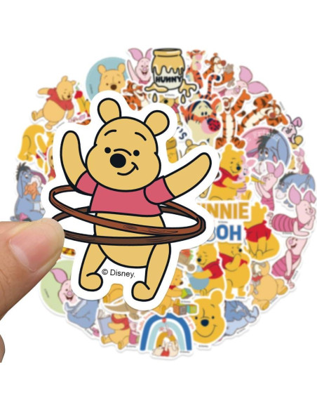 50 Pegatinas de Caricaturas Wanhuatong - Vinilo Impermeable