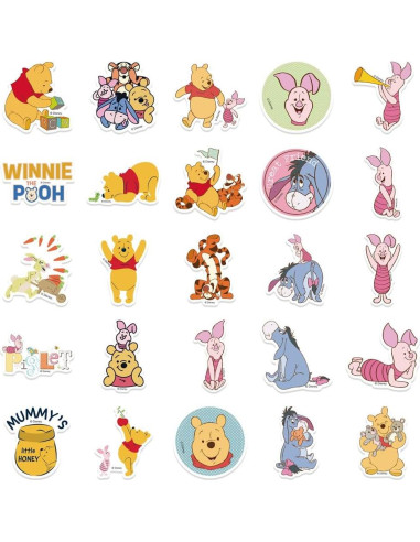 50 Pegatinas de Caricaturas Wanhuatong - Vinilo Impermeable