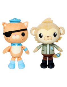 Peluches Octonautas Kwazii y Paani 20 cm - MOOSE TOYS