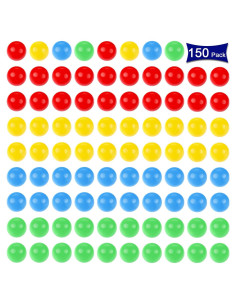 Juego de Canicas de Reemplazo Gejoy 150 Piezas Multicolor