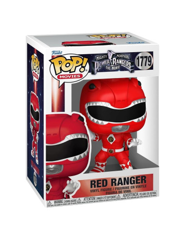 Figura Funko Pop! Ranger Rojo - Mighty Morphin Power Rangers
