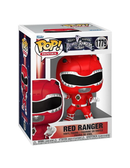 Figura Funko Pop! Ranger Rojo - Mighty Morphin Power Rangers