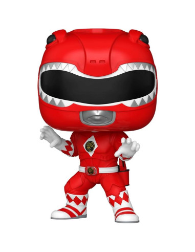 Figura Funko Pop! Ranger Rojo - Mighty Morphin Power Rangers