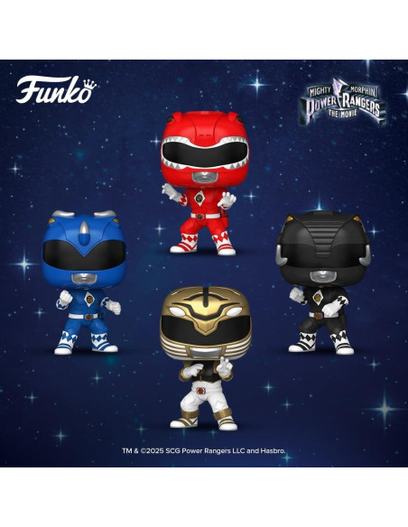 Figura Funko Pop! Ranger Rojo - Mighty Morphin Power Rangers