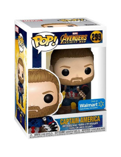 Figura Pop Funko Capitán América Marvel 26906 9 cm 2