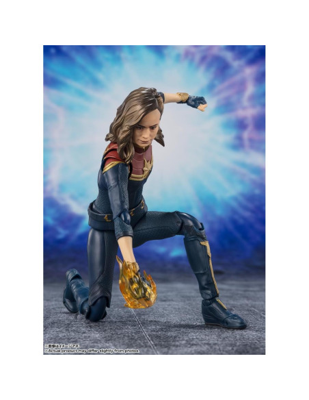 Figura de acción Capitana Marvel S.H. Figuarts BANDAI